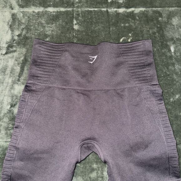 Gymshark Vital Seamless Legging Purple Compression Women's Small Gym Activewear - Picture 2 of 6